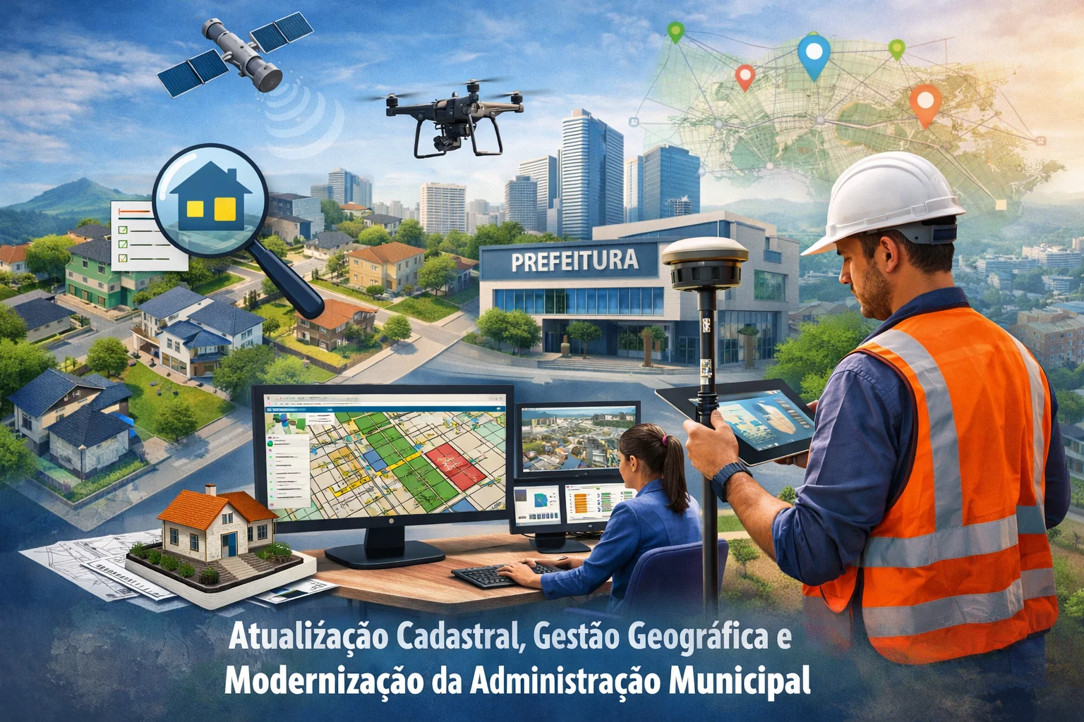 Atualização cadastral e territorial